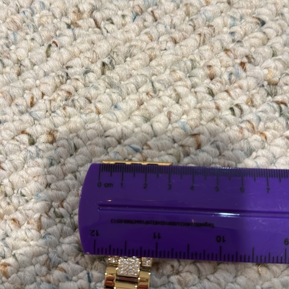 Michael Kors Apple Watch Goldtone Stainless Steel & Crystal
Bracelet - Picture 14 of 14